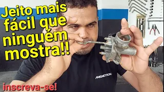 Nunca mais o carburador da sua moto vaza! Muitos não sabem desse macete