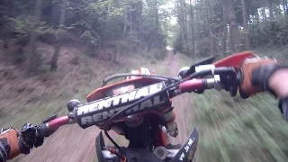 ktm exc 250, yamaha yzf 450 // 2015 summer enduro fun