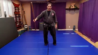 Rokushaku Bo Spinning Technique - 6 Foot Ninja Staff