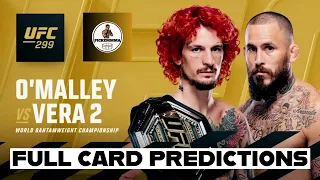 Early Full Card Predictions UFC 299: O'Malley vs. Vera 2