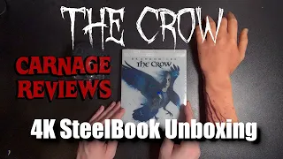 The Crow 4K UHD Steelbook Unboxing.