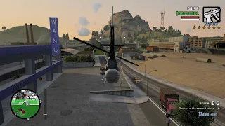 GTA SA Definitive Edition - Stealing the police helicopter