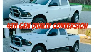 4th Gen Cummins Quad Cab Short Bed Dually Conversion