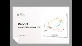 Guvernatorul BNM, Octavian Armașu prezintă Raportul asupra inflației nr. 2, mai 2022