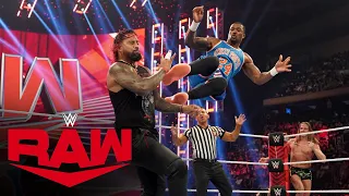 Riddle & The Street Profits vs. The Bloodline: Raw, July 25, 2022
