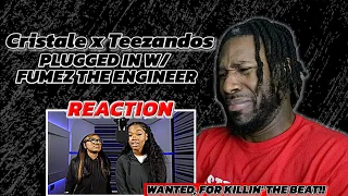 [REACTION VIDEO!] Cristale x Teezandos - Plugged In w/ Fumez The Engineer | @MixtapeMadnessOfficial