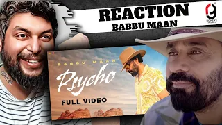 Babbu Maan - Psycho (Official Video) | Babbu Maan | Latest Songs 2023 | Boss Musica | Reaction By RG