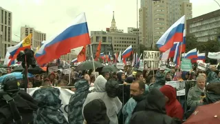 Thousands attend Moscow opposition rally after crackdown | AFP