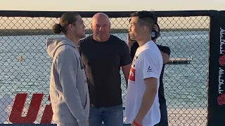 UFC Fight Island 6: Brian Ortega vs. Korean Zombie Pre-fight Staredown