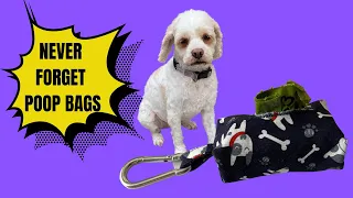 EASY TO SEW DOG POOP BAG HOLDER