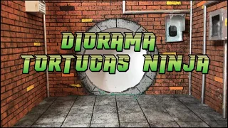 Diorama Tortugas Ninja Alcantarilla