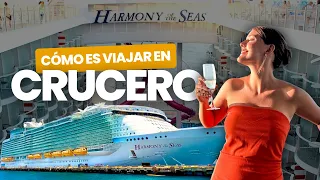 ¿Cómo es viajar en Crucero?⛴️ Royal Caribbean Harmony of the Seas