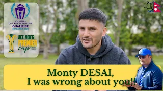 Monty Desai and Nepal Cricket Team: The Perfect Match