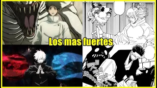 LOS HECHICEROS MAS PODEROSOS DE JUJUTSU KAISEN