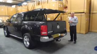 VW Amarok Standard Top Up Cover Tonneau Lid