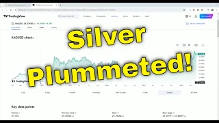Silver Has Plummeted: Pull Backs Kill It For Small Dealers
