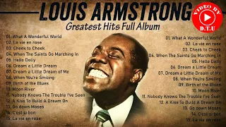 The Very Best Of Louis Armstrong HQ  Louis Armstrong Greatest Hits Full Album 2022  Jazz Songs