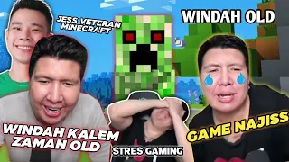 PERTAMA KALI WINDAH BASUDARA MAIN MINECRAFT | Momen Kocak Windah Basudara Minecraft