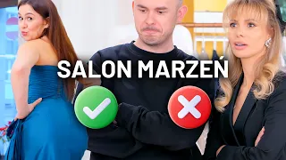 Tatypiara mierzy sukienki wieczorowe w moim Concept Store! Którą wybierze? | Izabela Janachowska