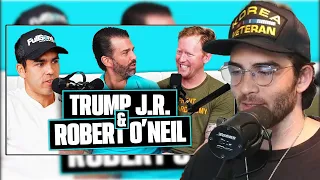 HasanAbi Reacts To: "Donald Trump Jr. talks Afghanistan with Seal Team 6 Veteran!|FULL SEND PODCAST"