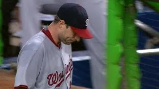 WSH@MIA: Scherzer fans eight in eight strong innings