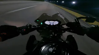 Santai Highway Karak Waktu Malam | Z800 | RS150