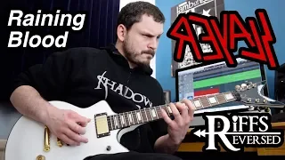 Raining Blood Played Backwards?! - Riffs Reversed