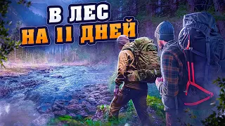 В ЛЕС НА 11 ДНЕЙ, ИЗБУШКИ В ЛЕСУ, УХОДИМ В ГЛУШЬ