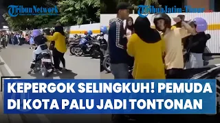 KEPERGOK SELINGKUH! DETIK-DETIK PEMUDA DI KOTA PALU JADI BULAN-BULANAN REKAN SANG CEWEK