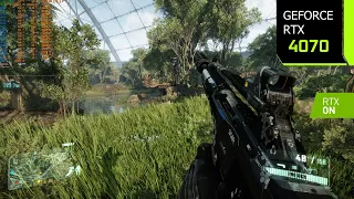 Crysis 3 Remastered | RTX 4070 4K, 1440p, 1080p DLSS 3.1 Quality | Ray Tracing | i7 10700F