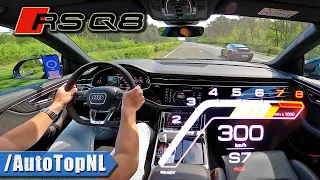 AUDI RSQ8 300KM/H TOP SPEED on AUTOBAHN [NO SPEED LIMIT] by AutoTopNL