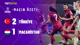 2025 Kadınlar Avrupa Şampiyonası Elemeleri | Türkiye 2-1 Macaristan (Özet)