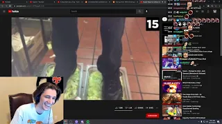 xQc Reacts to Burger King Foot Lettuce