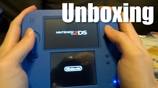 Nintendo 2DS Mario Kart Bundle (Blue) -Unboxing