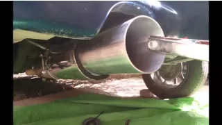 homemade exhaust - peugeot 206