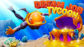 GUIDE DREAM JOB TYCOON MAP FORTNITE CREATIVE - FIND HIDDEN HATS LOCATIONS, ALL JOBS 5 STARS, REBIRTH