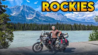 Canadian Rockies on a Motorcycle | A Breathtaking Adventure!  - EP. 267