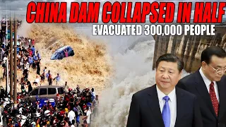The hydroelectric dam collapsed in half, China evacuated 300,000 people | three gorges dam china