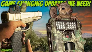 Trail Cams & Squirrels & More! Game Changing Updates WE NEED In Call of the wild! Uncut Hunts Ep 2