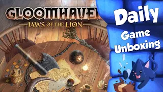Gloomhaven: Jaws of the Lion - Daily Game Unboxing