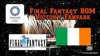 Final Fantasy BGM "Victory Fanfare" played on Tokyo 2020 Opening during Ireland entrance