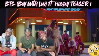 BTS (Boy With Luv) feat. Halsey' Official Teaser 1 - REACTION
