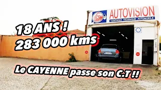 Contrôle Technique du Porsche Cayenne S V8 de 2003 !!