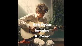 Bob Dylan - Imagine (Acoustic John Lennon  Ai Cover)
