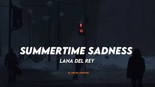 Summertime Sadness - Lana Del Rey ( Speed up, legendado)