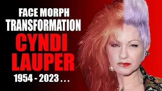 Cyndi Lauper - Transformation (Face Morph Evolution 1954 - 2023...)