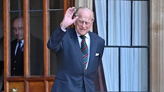 Prince Philip makes rare appearance at public Rifles engagement