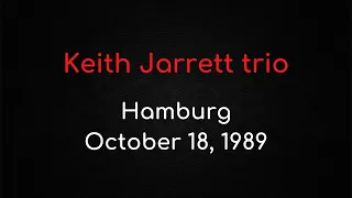 Keith Jarrett trio – Hamburg, October 18, 1989 [Complete concert - Sound HQ]