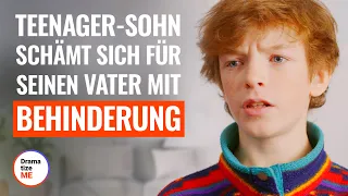 TEENAGER VERSTECKT SEINEN Vater mit Behinderung vor Freunden | DramatizeMe Deutsch