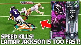 Lamar Jackson Is TOO FAST! Speed Kills! Madden 23